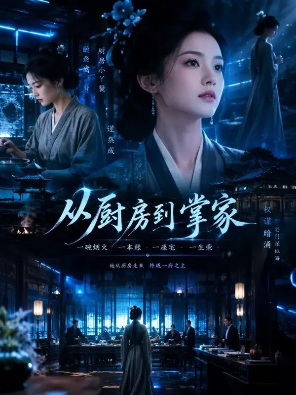 《锦绣侯府》竖版海报，侯府逆袭，十年一剑 · 掌家侯府