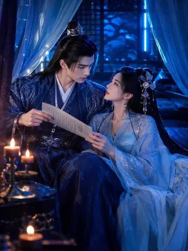 短剧《先婚后爱：王爷请从良》封面，古装甜宠题材，先婚后爱、王爷、甜宠、契约婚姻